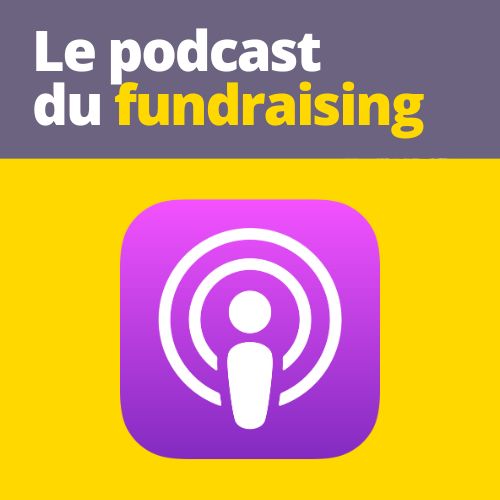 Logo de spotify sur le logo du podcast du fundraising